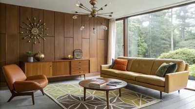 Example mid-century room