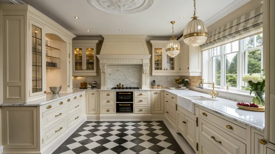 Example classic kitchen