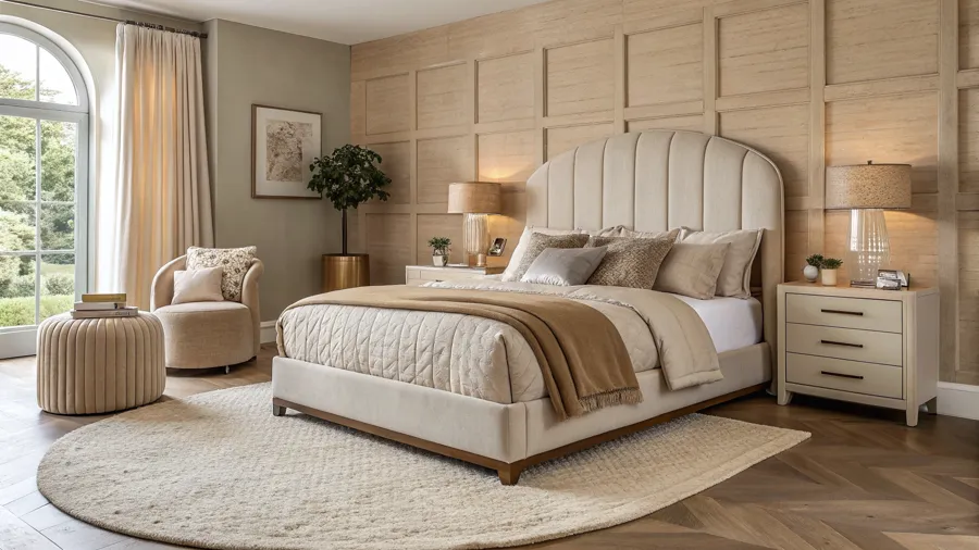 Example contemporary bedroom
