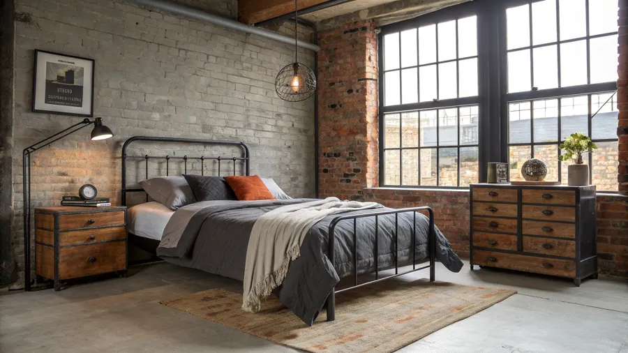 Example industrial bedroom