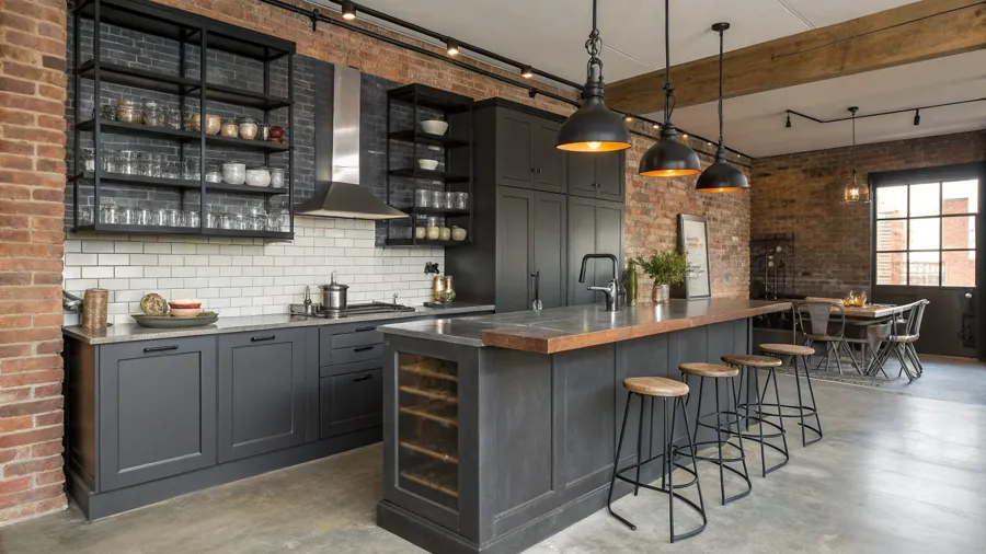 Example industrial kitchen