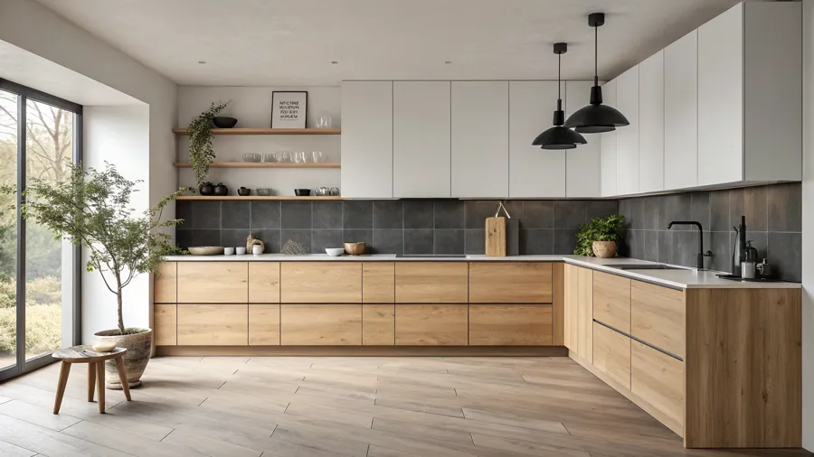Example japandi kitchen