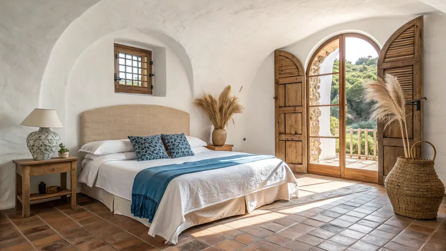 Example mediterranean bedroom