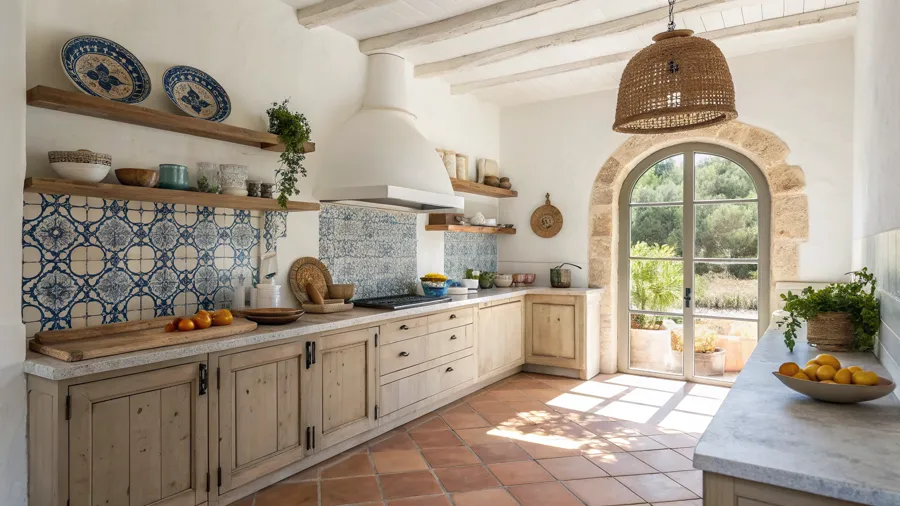 Example mediterranean kitchen