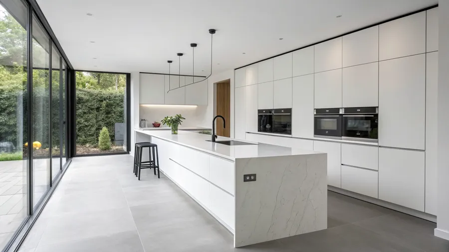Example minimalist kitchen